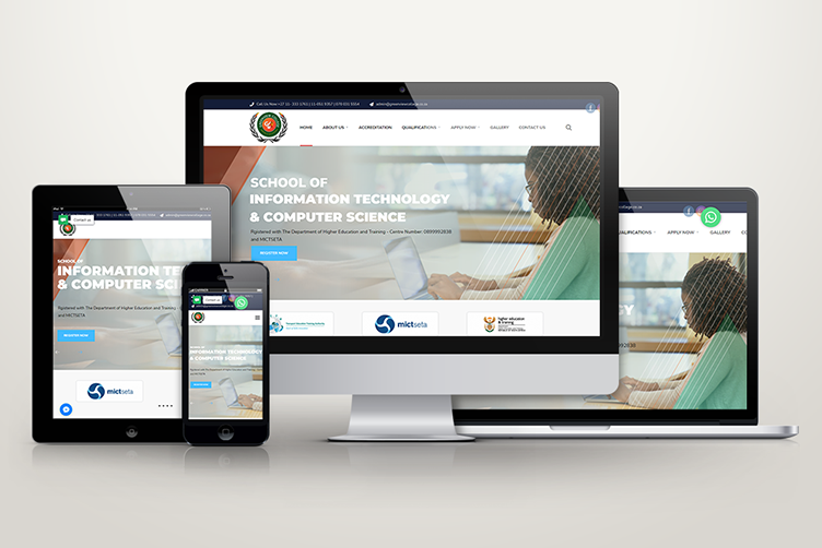 Professional website design Pretoria